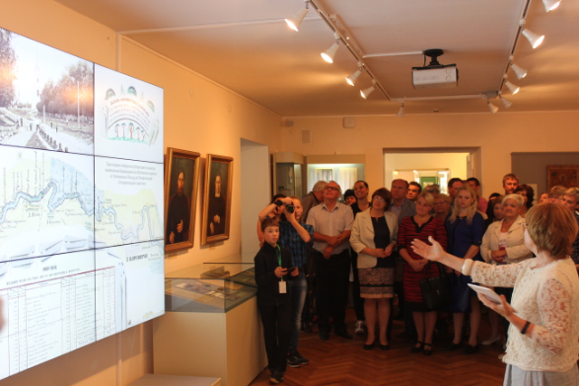 Открытие музейной экспозиции в музее истории города Боровичи и Боровичского края